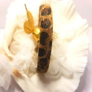 Furry Bangle Bracelet